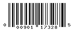 UPC barcode number 000901173285