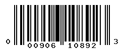 upc 000906108923 barcode image