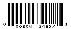 UPC barcode number 000906346271
