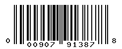 UPC barcode number 000907913878