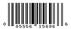 UPC barcode number 005556156966