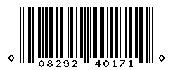 upc 008292401710 barcode image
