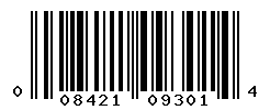 UPC barcode number 008421093014