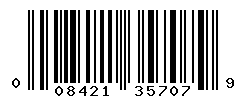 UPC barcode number 008421357079