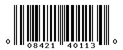 UPC barcode number 008421401130