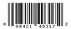 UPC barcode number 008421403172