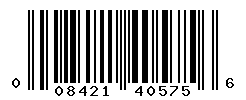 UPC barcode number 008421405756