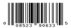 UPC barcode number 008523906335
