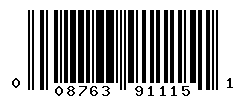 upc 008763911151 barcode image