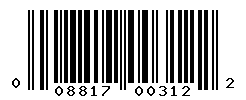 upc 008817003122 barcode image