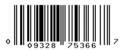 009328753667 barcode