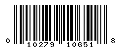 010279106518 barcode