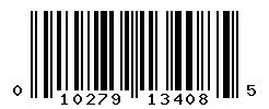 UPC barcode number 010279134085