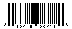 upc 010486007110 barcode image