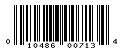 upc 010486007134 barcode image