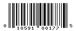 upc 010591001775 barcode image