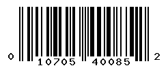 upc 010705400852 barcode image