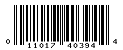 upc 011017403944 barcode image