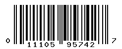 UPC barcode 011105957427