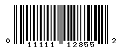 UPC barcode number 011111128552