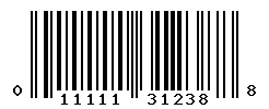 upc 011111312388 barcode image