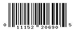 upc 011152206905 barcode image