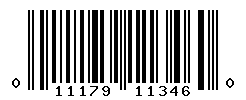 upc 011179113460 barcode image