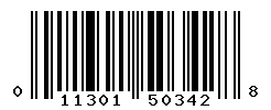 upc 011301503428 barcode image