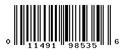 upc 011491985356 barcode image