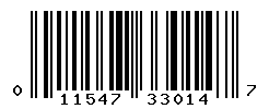 UPC barcode number 011547330147