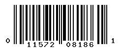 upc 011572081861 barcode image