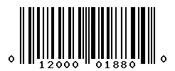 012000018800 barcode