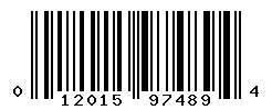 UPC barcode number 012015974894