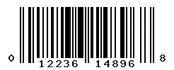 UPC barcode 012236148968