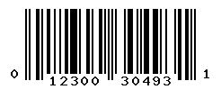 upc 012300304931 barcode image