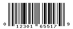upc 012301655179 barcode image