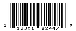 upc 012301824476 barcode image