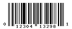 UPC barcode number 012304132981