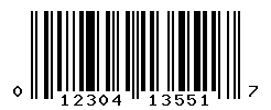 upc 012304135517 barcode image