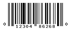 UPC barcode 012304862680