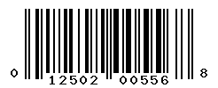 upc 012502005568 barcode image
