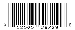 upc 012505387296 barcode image