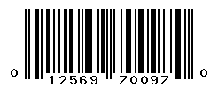 upc 012569700970 barcode image