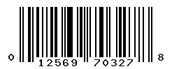 UPC barcode number 012569703278