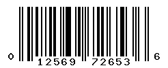 UPC barcode 012569726536
