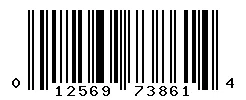 UPC barcode 012569738614