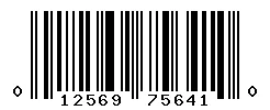 UPC barcode 012569756410