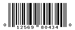 UPC barcode 012569804340