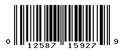 UPC barcode number 012587159279