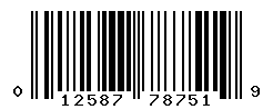 UPC barcode number 012587787519